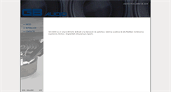 Desktop Screenshot of gb-audio.com.ar